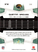 2008 Score Super Bowl XLIII Quentin Groves