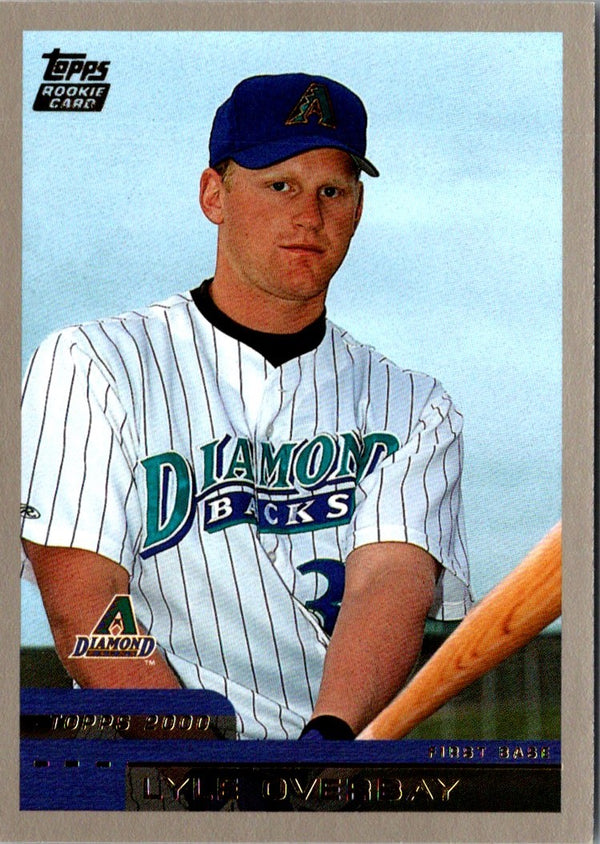 1999 Topps Lyle Overbay #15 Autograph
