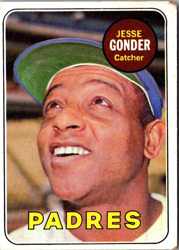 1969 Topps Jesse Gonder #617 VG-EX