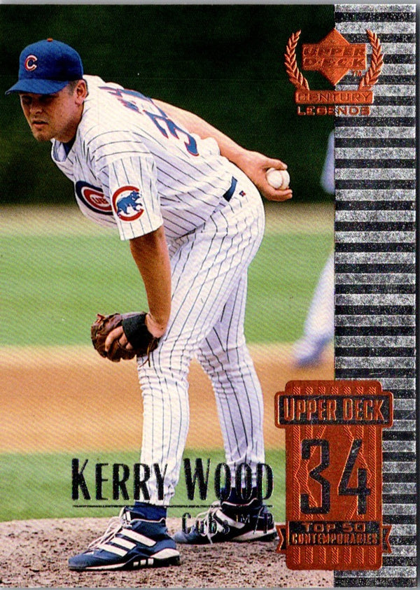 1999 Upper Deck Century Legends Kerry Wood #84