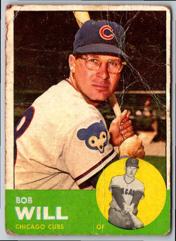 1963 Topps Bob Will #58