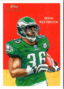 2009 Topps National Chicle Brian Westbrook