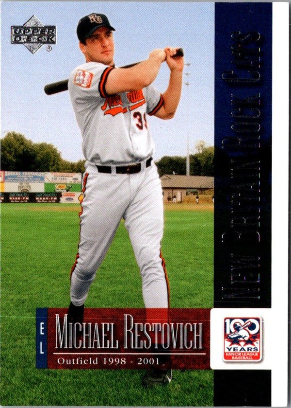 2001 Upper Deck Minors Centennial Michael Restovich #40