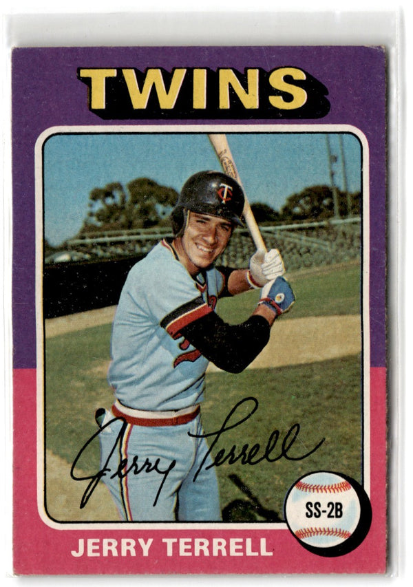1975 Topps Jerry Terrell #654 EXMT
