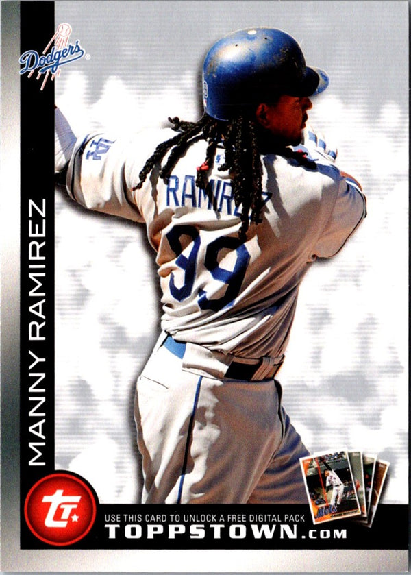 2010 Topps Ticket to Town Manny Ramirez #TTT25