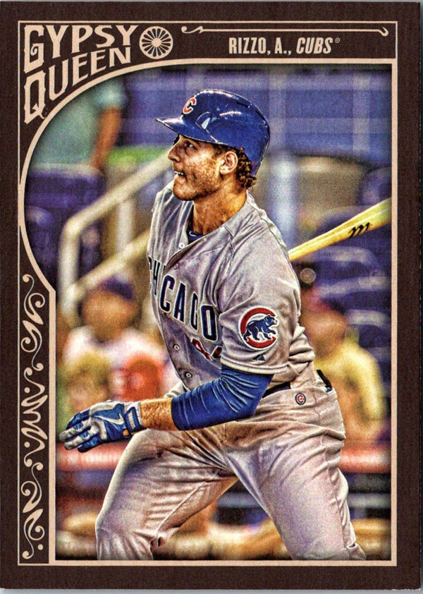 2015 Topps Gypsy Queen Anthony Rizzo #97