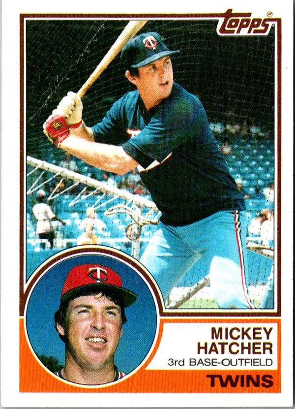 1983 Topps Mickey Hatcher #121 EX