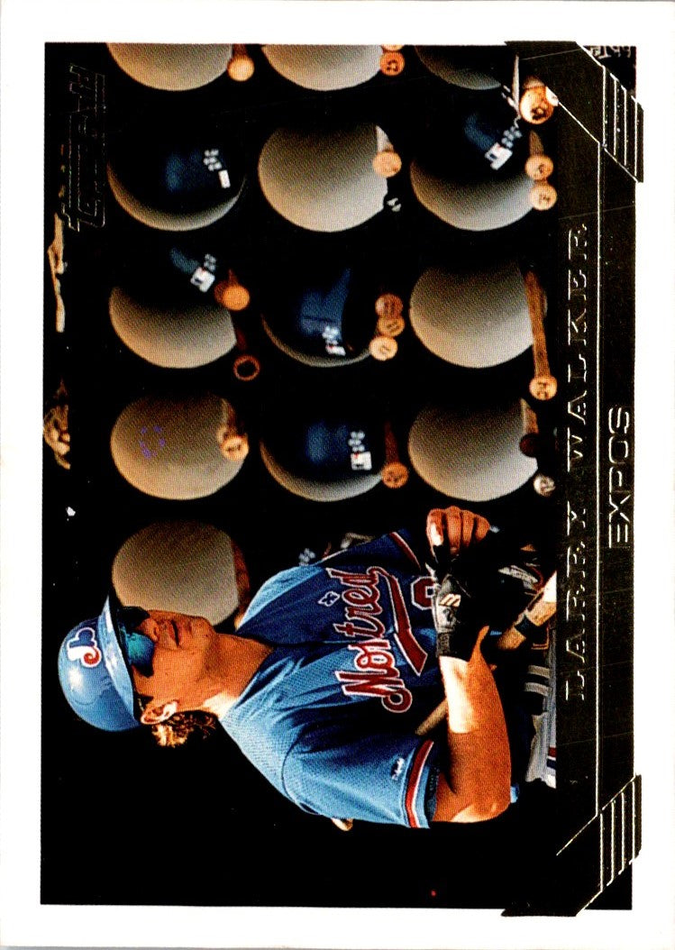 1993 Baseball Card Magazine '68 Topps Replicas Larry Walker