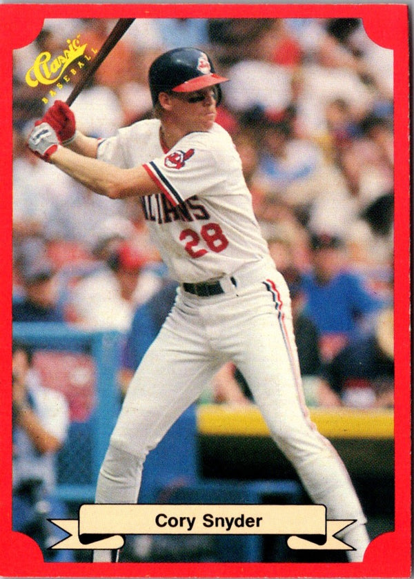 1988 Classic Red Cory Snyder #184