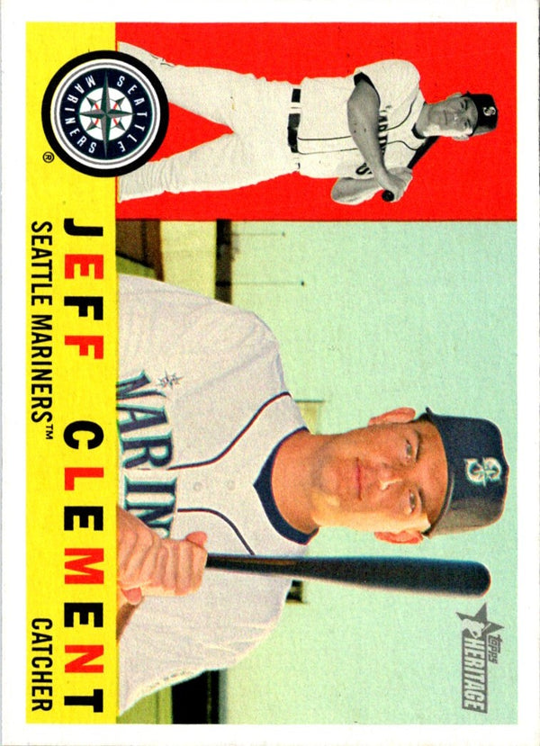 2009 Topps Heritage Jeff Clement #283