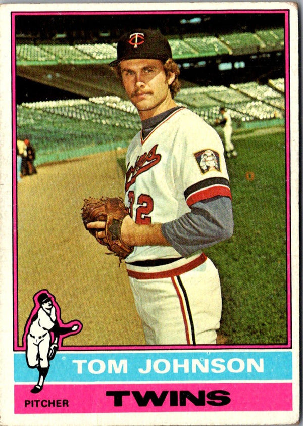 1976 Topps Tom Johnson #448