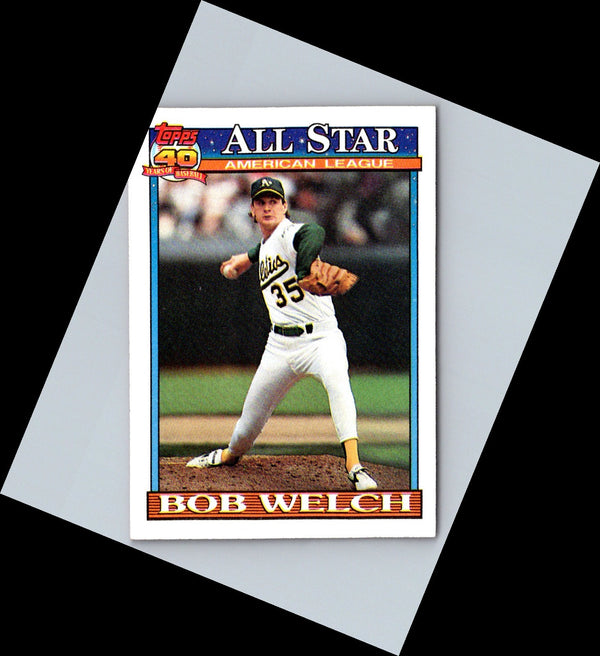 1991 Topps Bob Welch #394