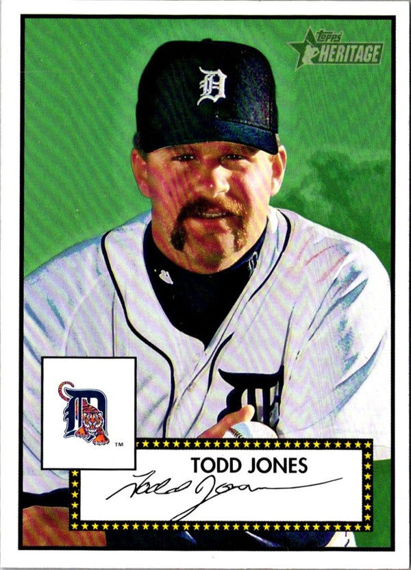 2001 Topps Heritage Todd Jones #144