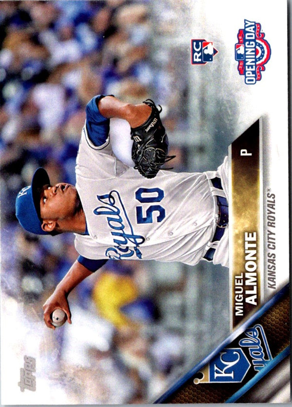 2016 Topps Opening Day Miguel Almonte #OD-142 Rookie