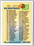 1993 Topps Checklist