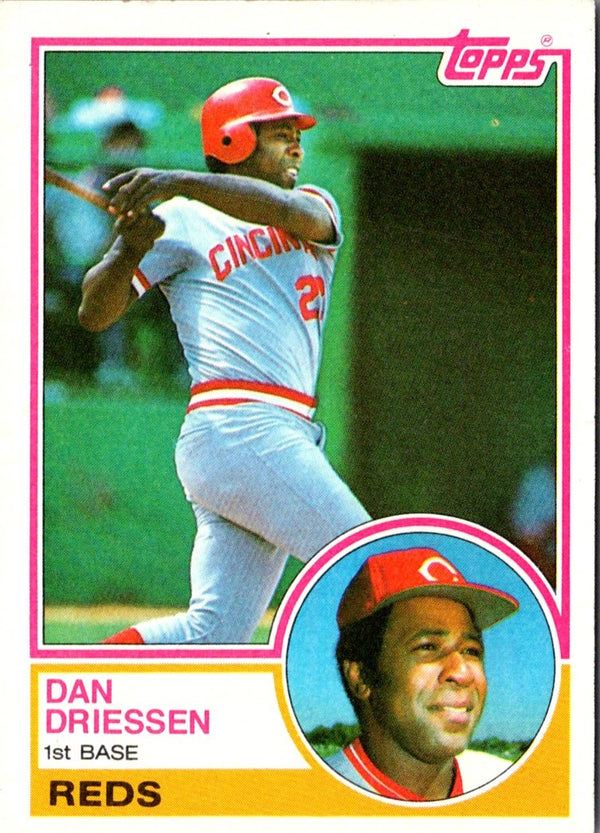 1983 Topps Dan Driessen #165