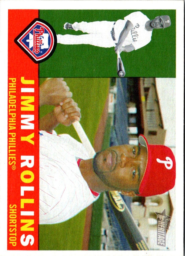 2009 Topps Heritage Jimmy Rollins #334