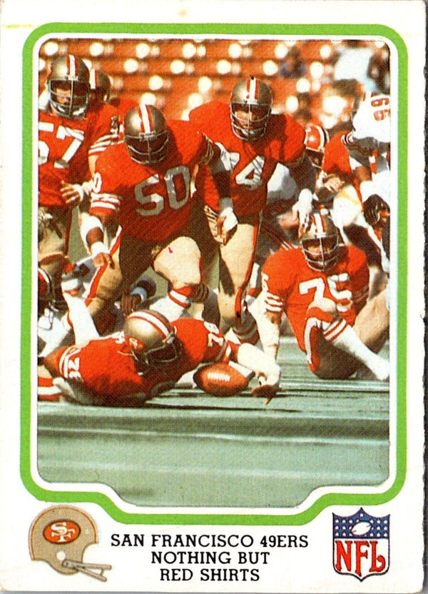 1979 Fleer Team Action Nothing But Red Shirts (Defense) #50