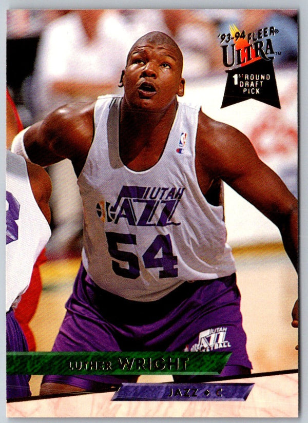 1993 Ultra Luther Wright #191 Rookie