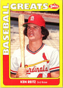 1991 Swell Baseball Greats Ken Reitz