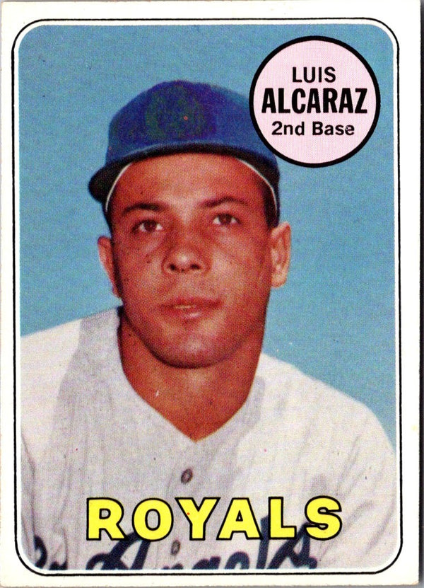 1969 Topps Luis Alcaraz #437 Rookie EX