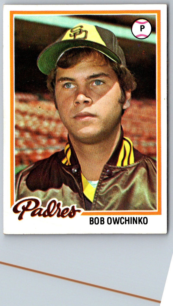 1978 Topps Bob Owchinko #164 Rookie