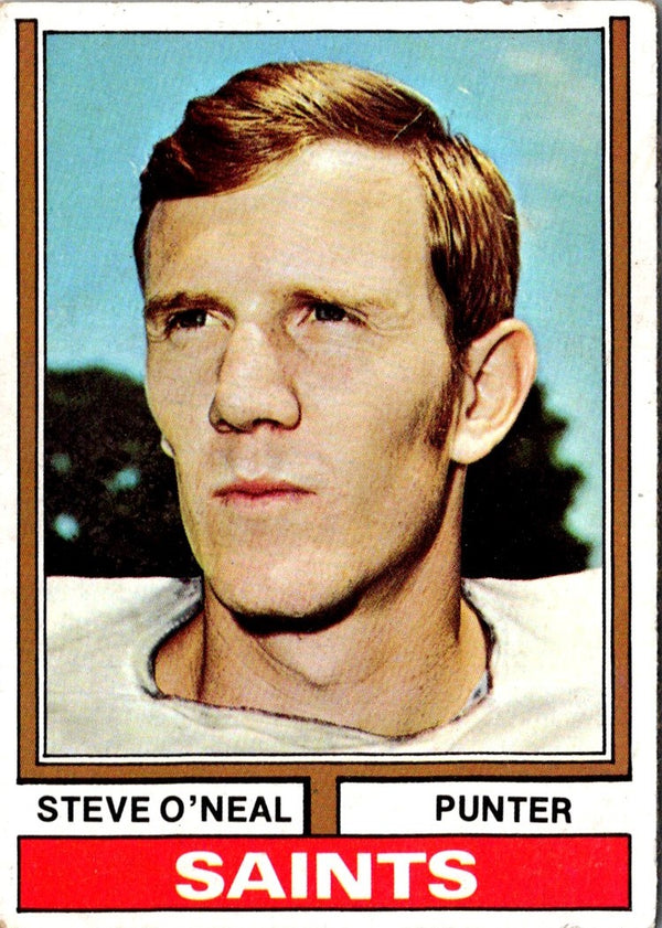 1974 Topps Steve O'Neal #282