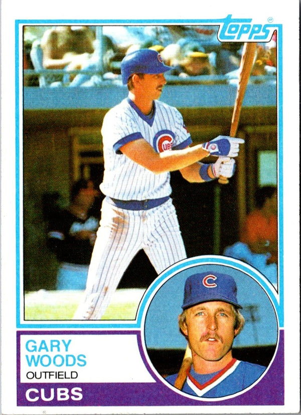 1983 Topps Gary Woods #356
