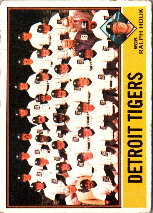 1976 Topps Detroit Tigers - Ralph Houk #361