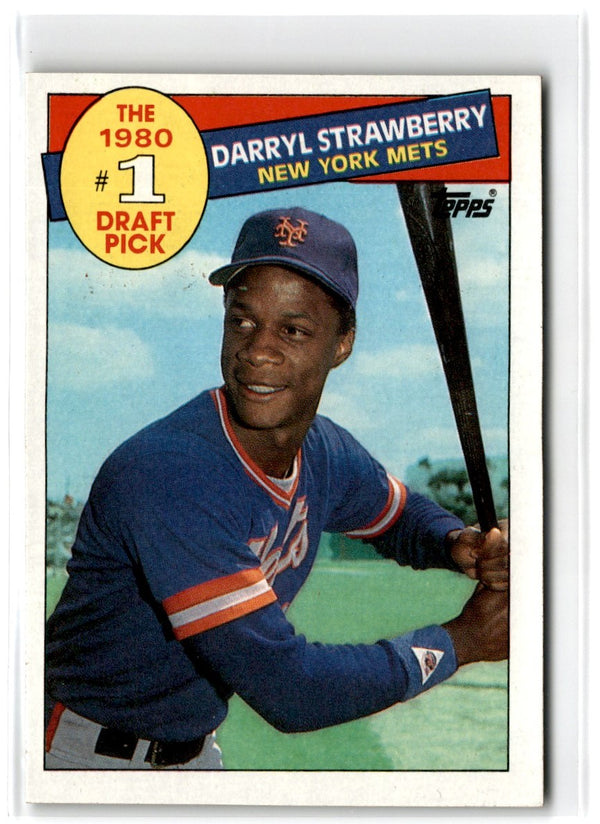 1985 Topps Darryl Strawberry #278