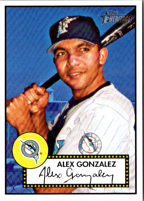 2001 Topps Heritage Alex Gonzalez #164