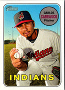 2018 Topps Heritage Carlos Carrasco