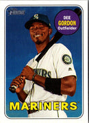2018 Topps Heritage Dee Gordon