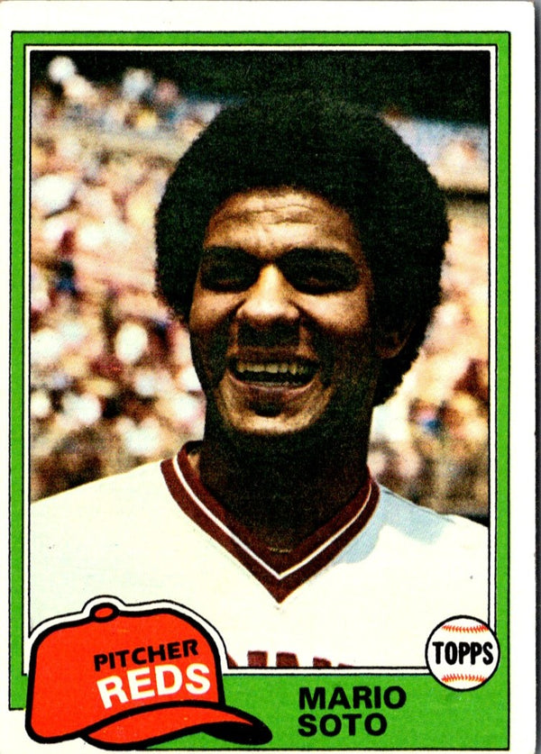 1981 Topps Mario Soto #354