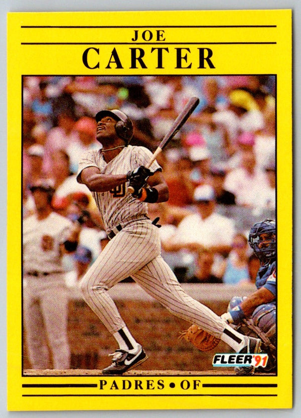 1991 Fleer Joe Carter #525