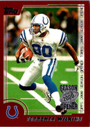 2000 Topps Season Opener Terrence Wilkins