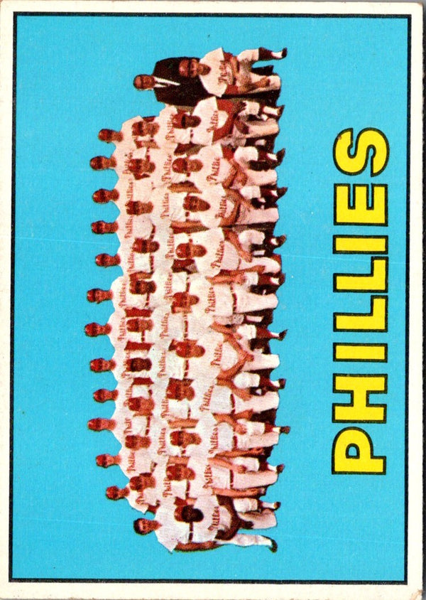 1967 Topps Philadelphia Phillies #102 VG-EX