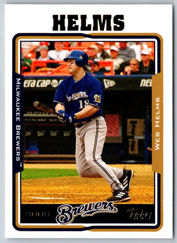 2005 Topps Wes Helms #164