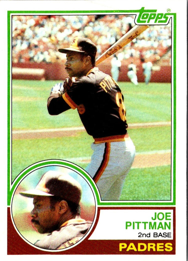 1983 Topps Joe Pittman #346