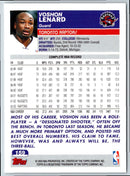 2003 Topps 1st Edition Voshon Lenard
