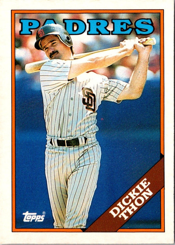 1988 Topps Traded Dickie Thon #121T