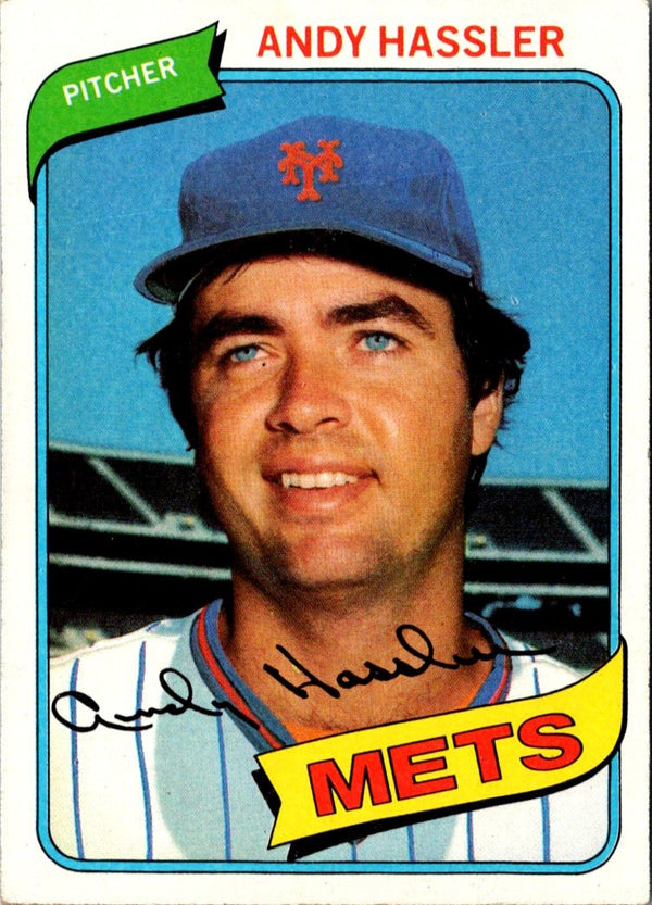 1980 Topps Andy Hassler #353 NM-MT