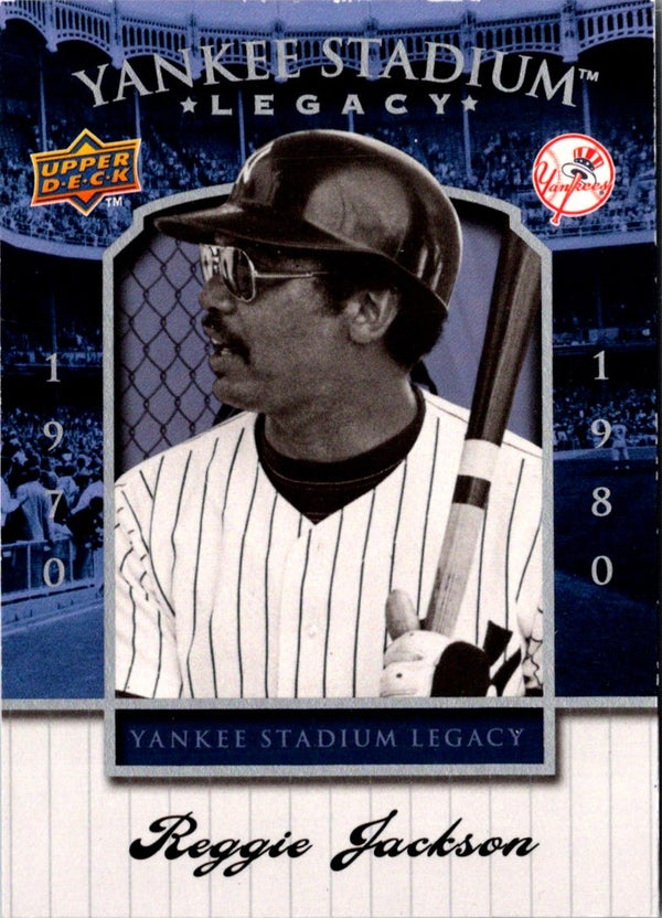 2008 Upper Deck Yankee Stadium Box Set Reggie Jackson #51