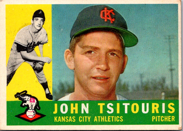 1960 Topps John Tsitouris #497 VG-EX