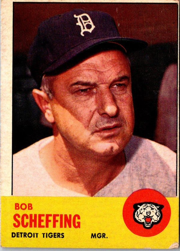 1963 Topps Bob Scheffing #134 VG-EX