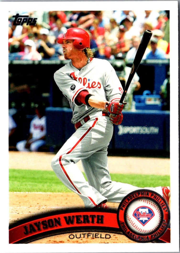 Topps Jayson Werth Baseball Trading Cards