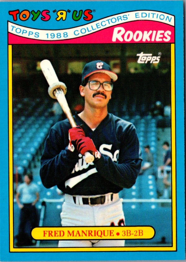 1988 Topps Toys'R'Us Rookies Fred Manrique #16