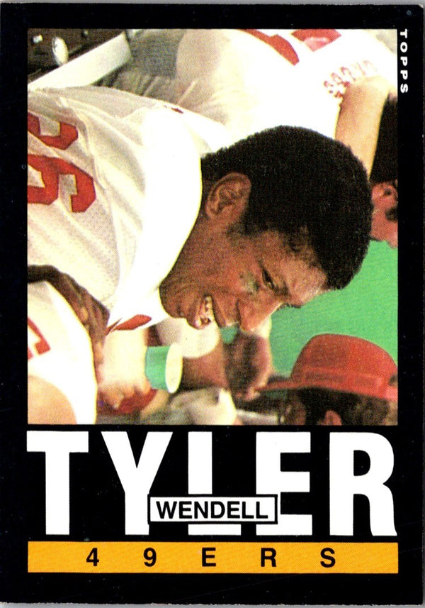 1985 Topps Wendell Tyler #163
