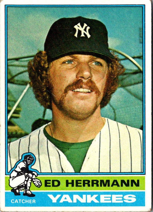 1976 Topps Ed Herrmann #406