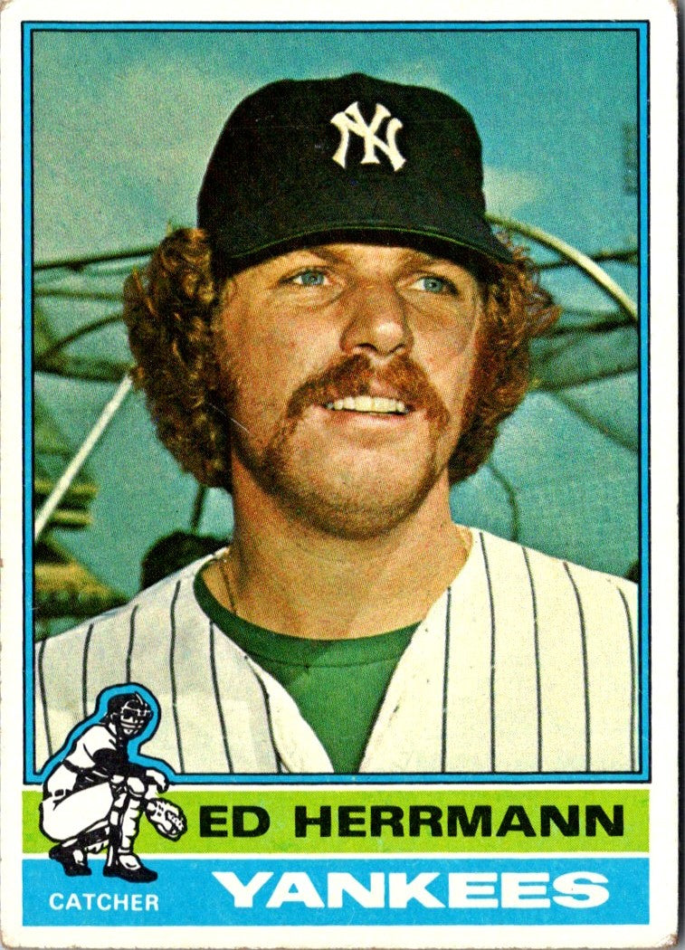 1976 Topps Ed Herrmann
